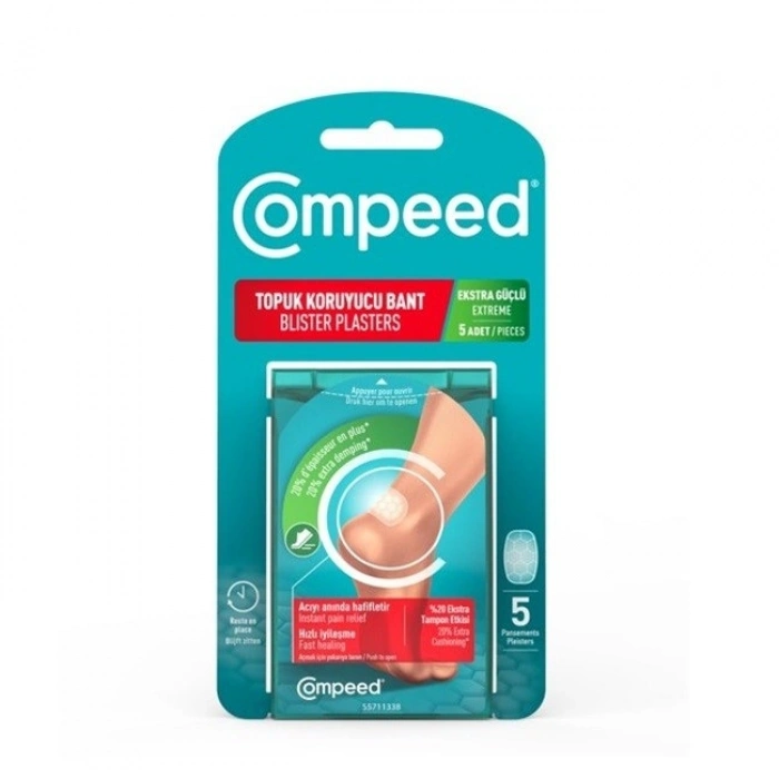 Compeed Topuk Koruyucu Bant Extra Güçlü 5li