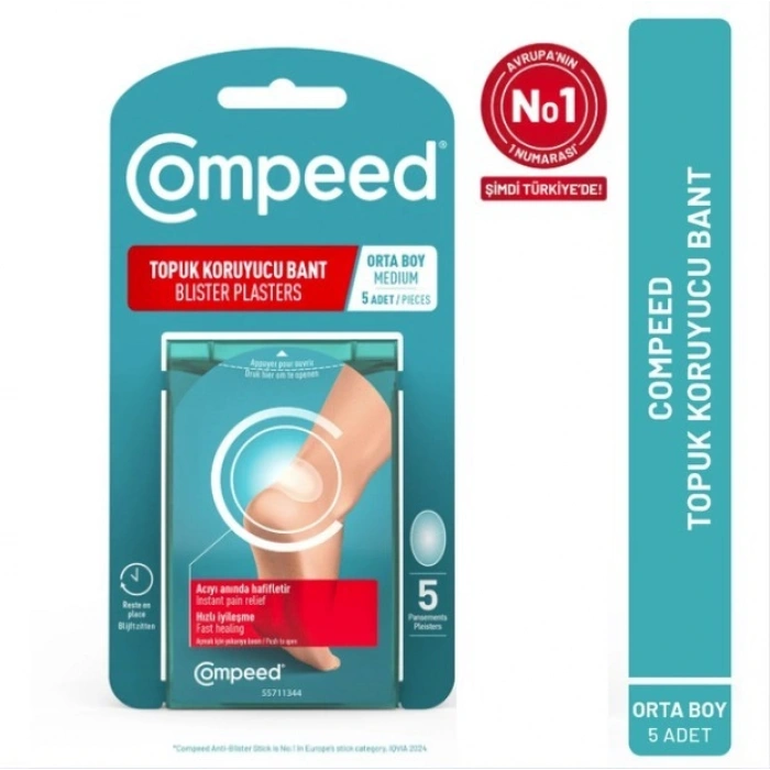 Compeed Topuk Koruyucu Bant Orta Boy 5li