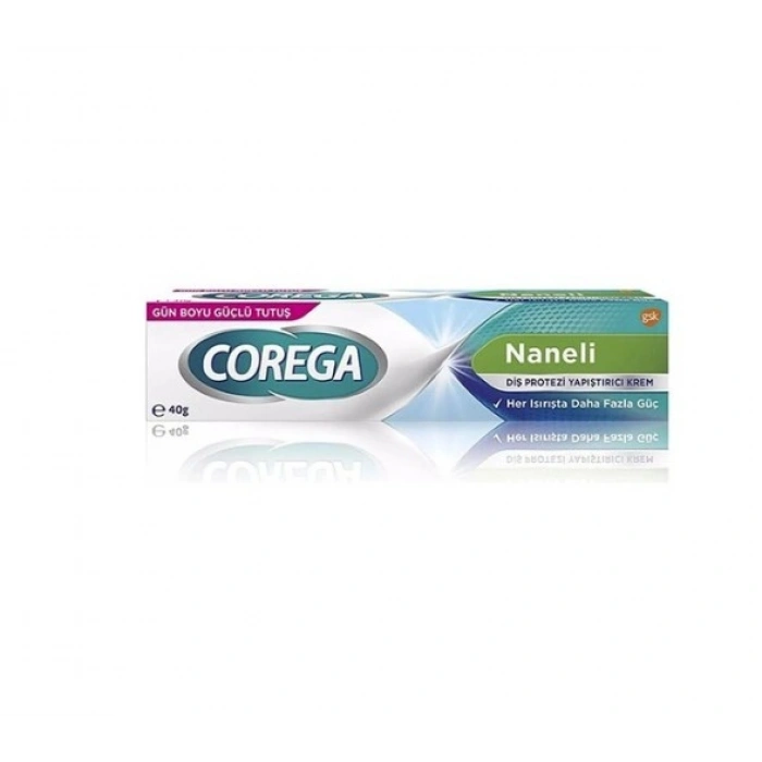Corega Diş Protezi Yapıştırıcı Krem Naneli 40 gr