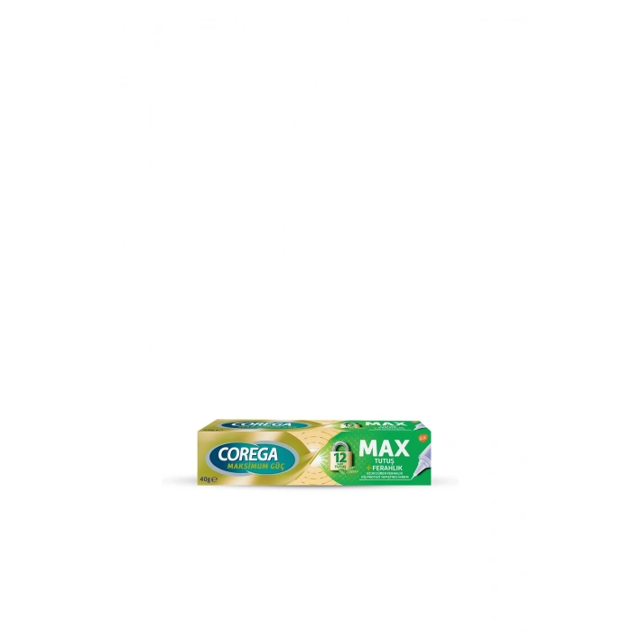 Corega Max Tutuş Ferahlık Diş Protezi Yapıştırıcı 40 gr