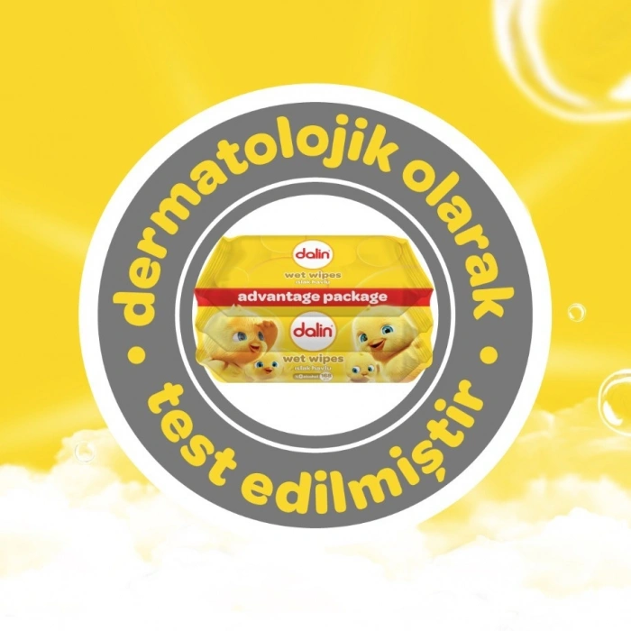 Dalin Islak Havlu 3lü Paket - 56 Adet x 3