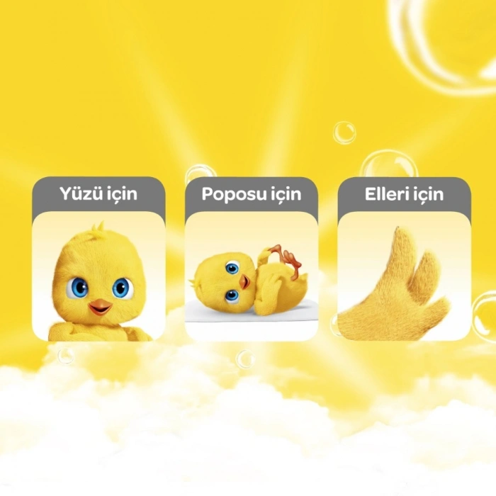 Dalin Islak Havlu 3lü Paket - 56 Adet x 3