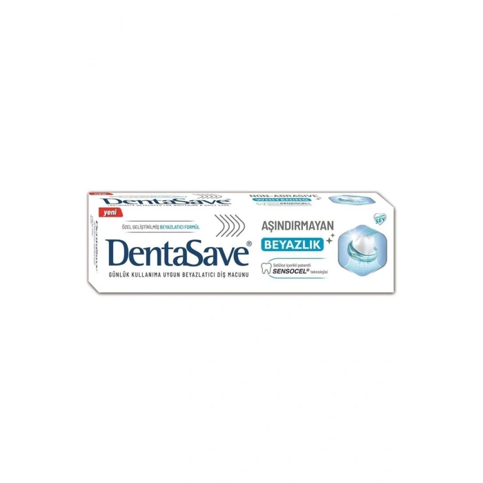 DentaSave Aşındırmayan Beyazlık Diş Macunu 75 ml