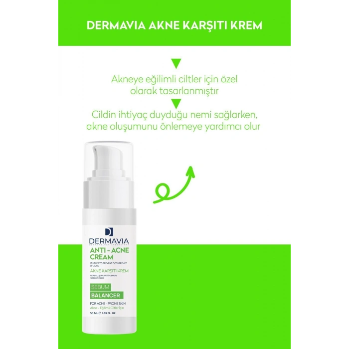 Dermavia Akne Karşıtı Krem 50 ml