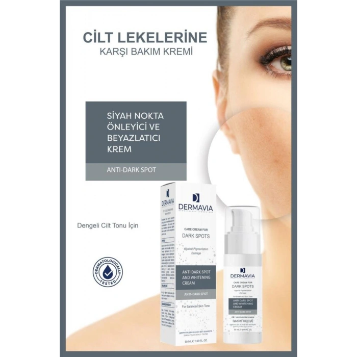 Dermavia Cilt Lekelerine Karşı Bakım Kremi 50 ml
