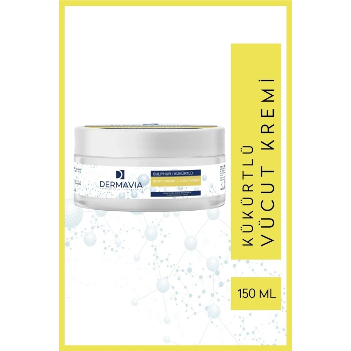 Dermavia Kükürtlü Vücut Kremi 150 ml