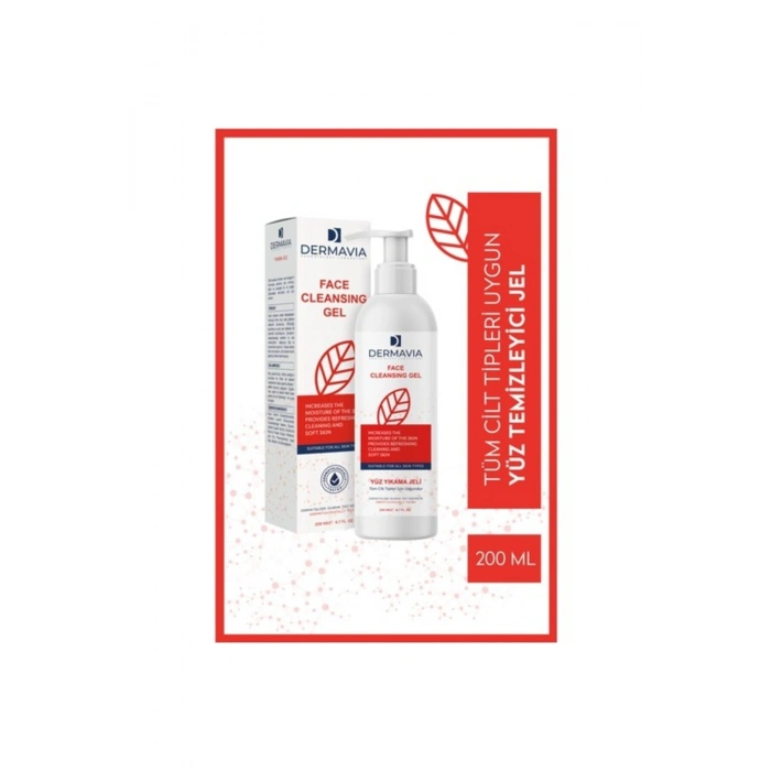 Dermavia Laktik Asit Yüz Yıkama Jeli 200 ml