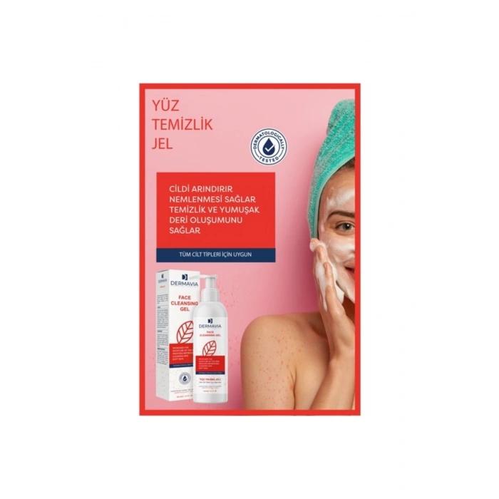 Dermavia Laktik Asit Yüz Yıkama Jeli 200 ml