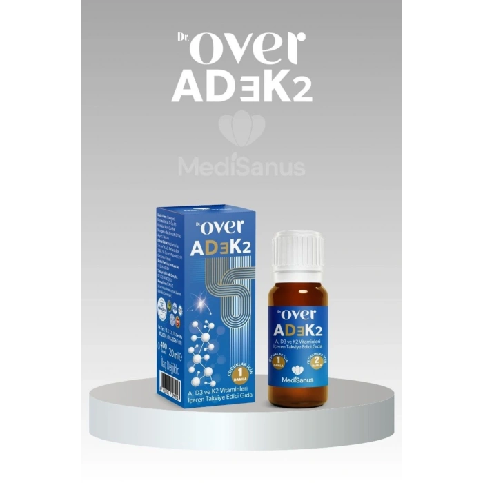 Dr. Over AD3K2 Vitamin 20 ml