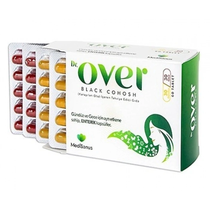 Dr. Over Black Cohosh Karayılan Otu 60 Tablet