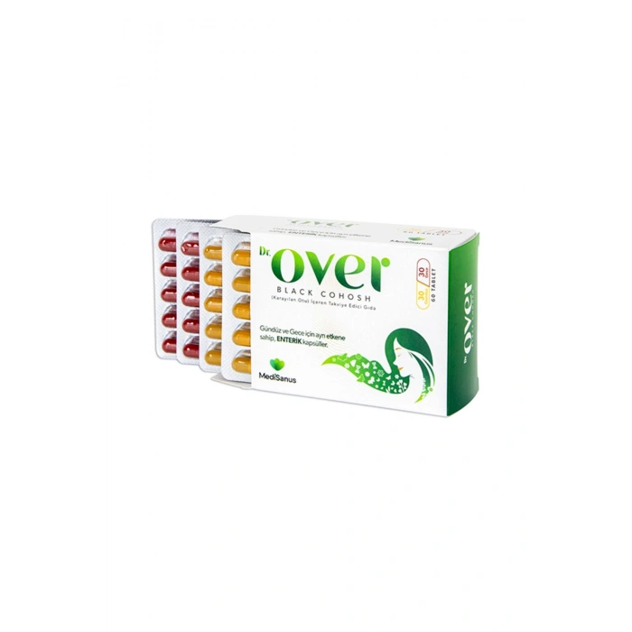 Dr. Over Black Cohosh Karayılan Otu 60 Tablet