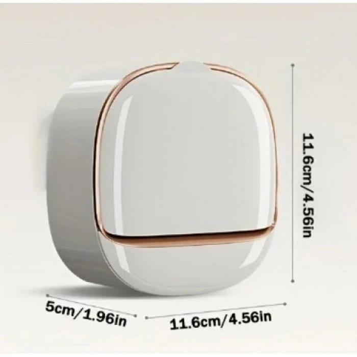 Drenaj Hazneli Kapaklı Katı Sabunluk