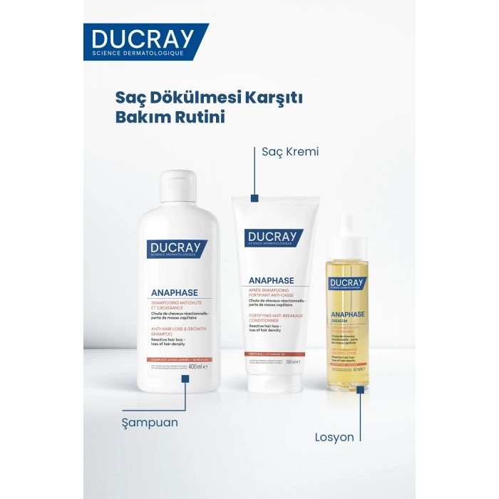 Ducray Anaphase Anti Hair Loss Growth Şampuan 400 ml