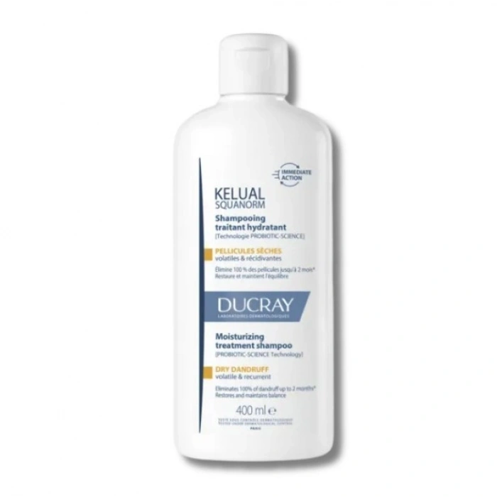 Ducray Kelual Squanorm Kuru Saçlar İçin Kepek Karşıtı Şampuan 400 ml