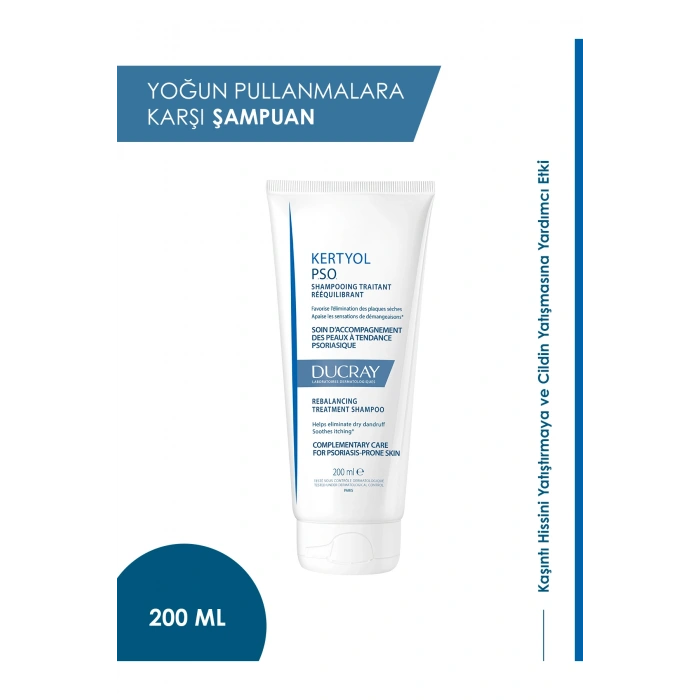 Ducray Kertyol PSO Saç Derisi Pullanma Şampuanı 200 ml