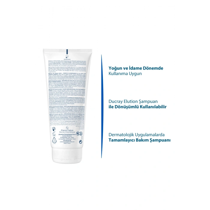 Ducray Kertyol PSO Saç Derisi Pullanma Şampuanı 200 ml