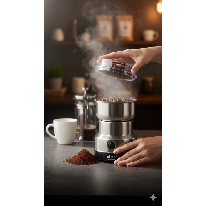 Elektrikli Kahve Baharat Bakliyat Öğütücü Makine