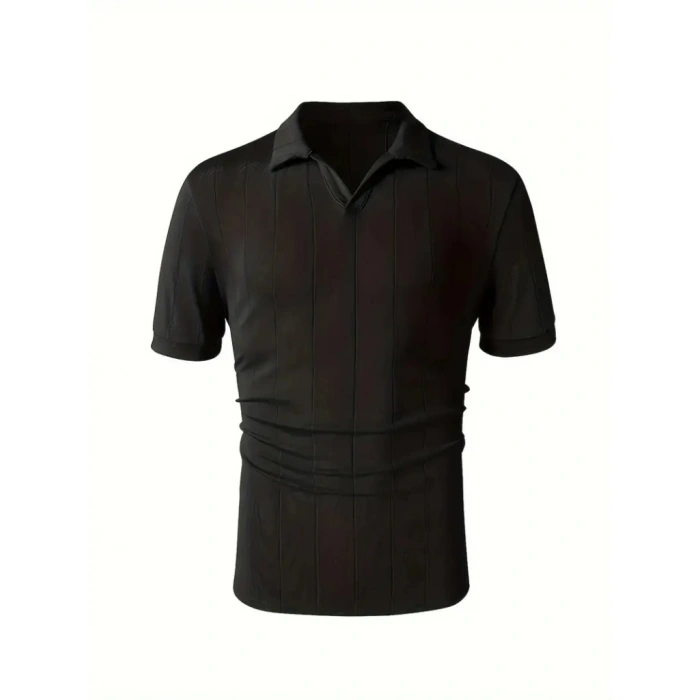 Erkek Kısa Kollu Polo Yakalı Triko Tshirt