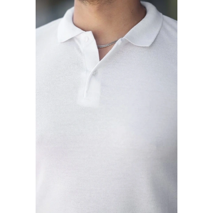 Erkek Kısa Kollu Yakalı Tişört