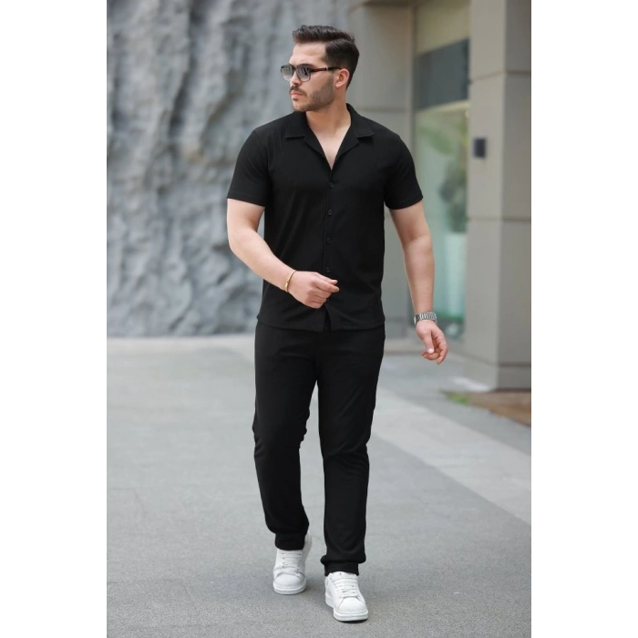 Erkek Ottoman Kumaş Pantolon Gömlek Takım