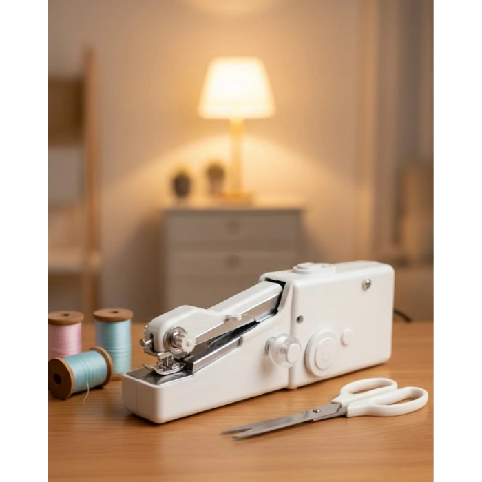 Ev ve Seyahat İçin Mini El Dikiş Makinesi Kolay Kullanım