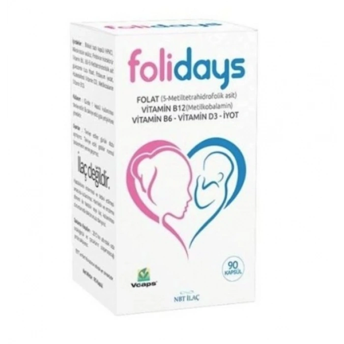 Folidays 90 Kapsül