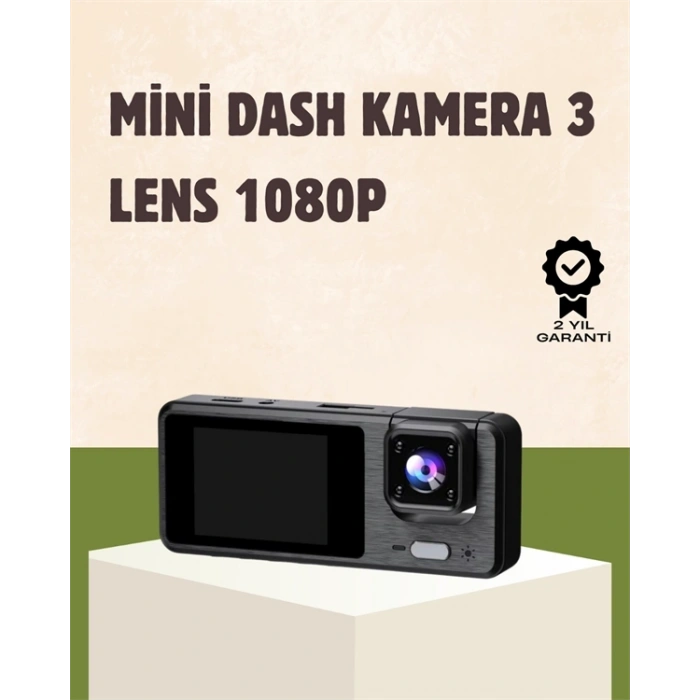 Full HD 3 Kanallı Araç Kamerası – Akıllı Çözümlerle Sürüş