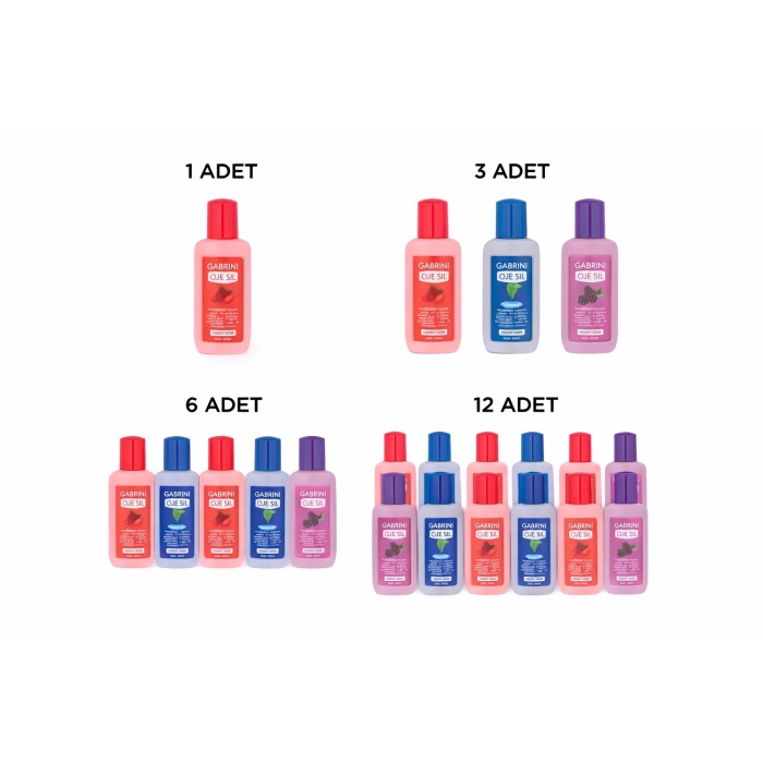Gabrini Oje Sil Besleyici Aseton 125 ml Oje Çıkarıcı 1 Adet