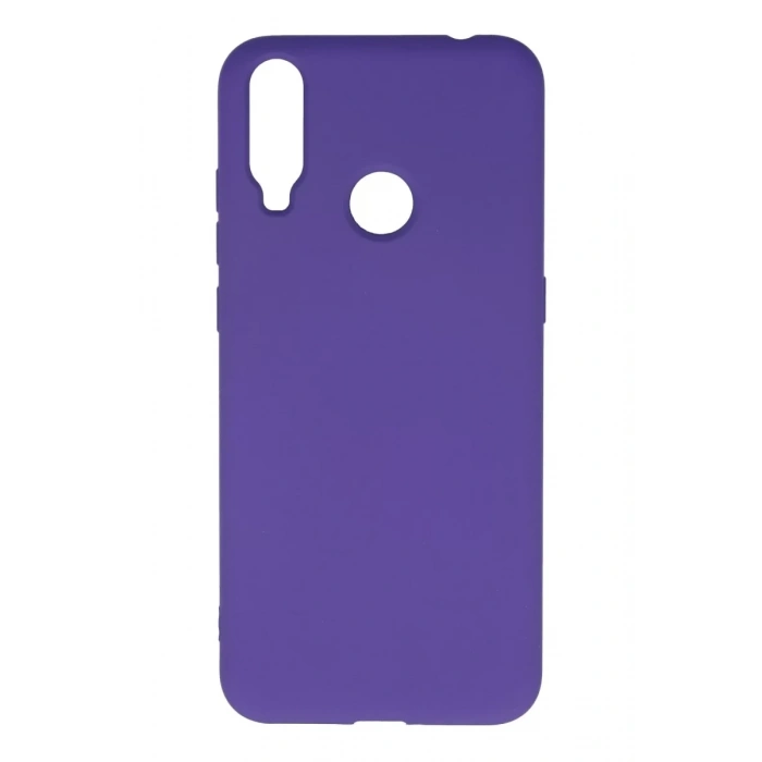 General Mobile GM 10 Kılıf Nano içi Kadife Silikon - Mor