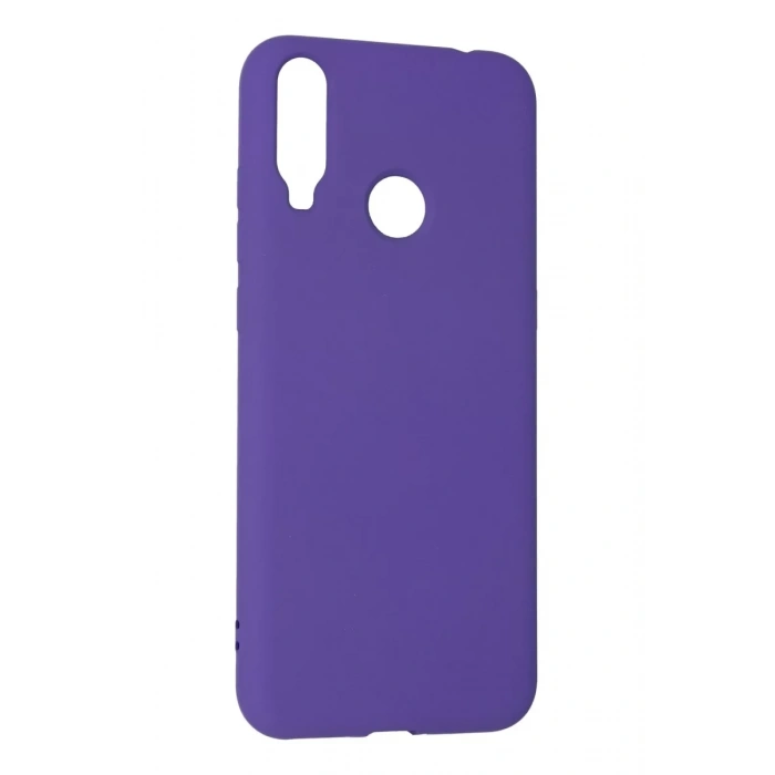 General Mobile GM 10 Kılıf Nano içi Kadife Silikon - Mor