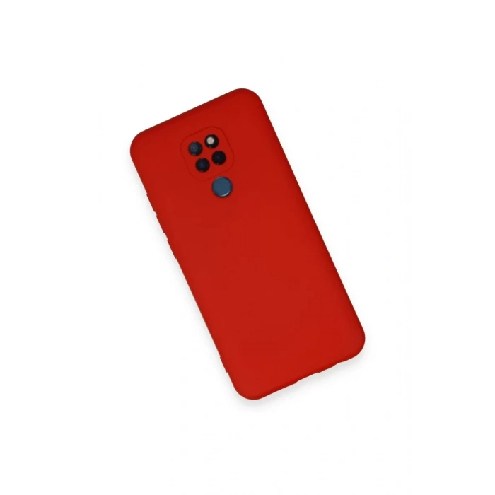 General Mobile GM 20 Kılıf Nano içi Kadife Silikon - Kırmızı