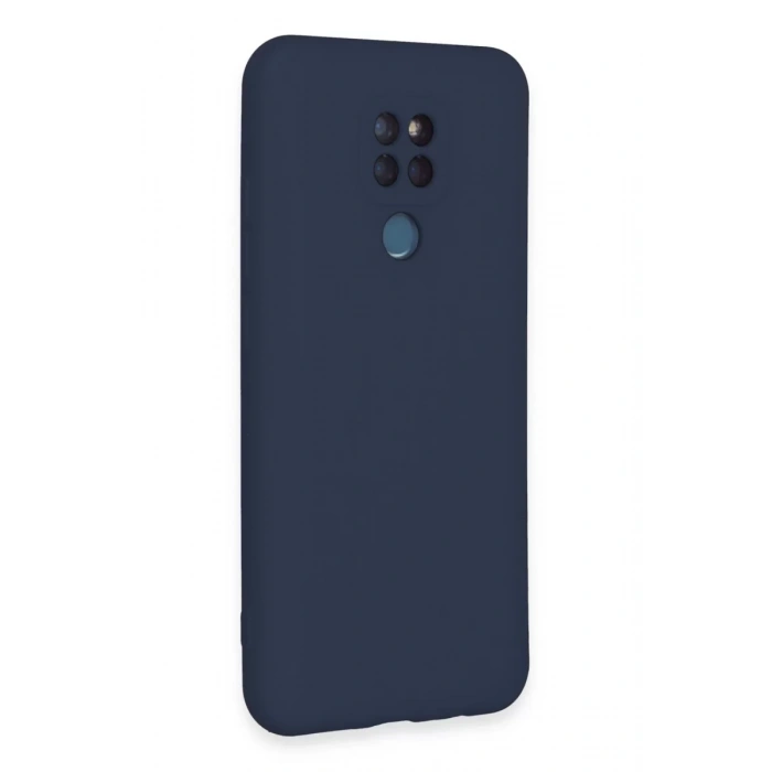 General Mobile GM 20 Kılıf Nano içi Kadife Silikon - Lacivert