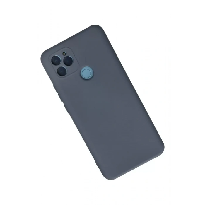 General Mobile GM 21 Kılıf Nano içi Kadife Silikon - Gri