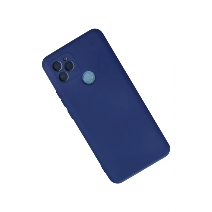 General Mobile GM 21 Kılıf Nano içi Kadife Silikon - Lacivert