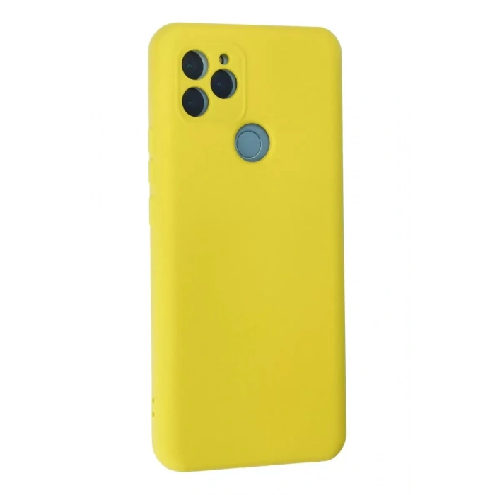 General Mobile GM 21 Kılıf Nano içi Kadife Silikon - Sarı