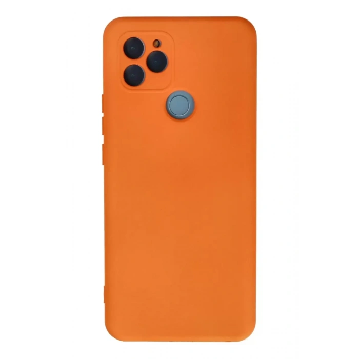 General Mobile GM 21 Kılıf Nano içi Kadife Silikon - Turuncu