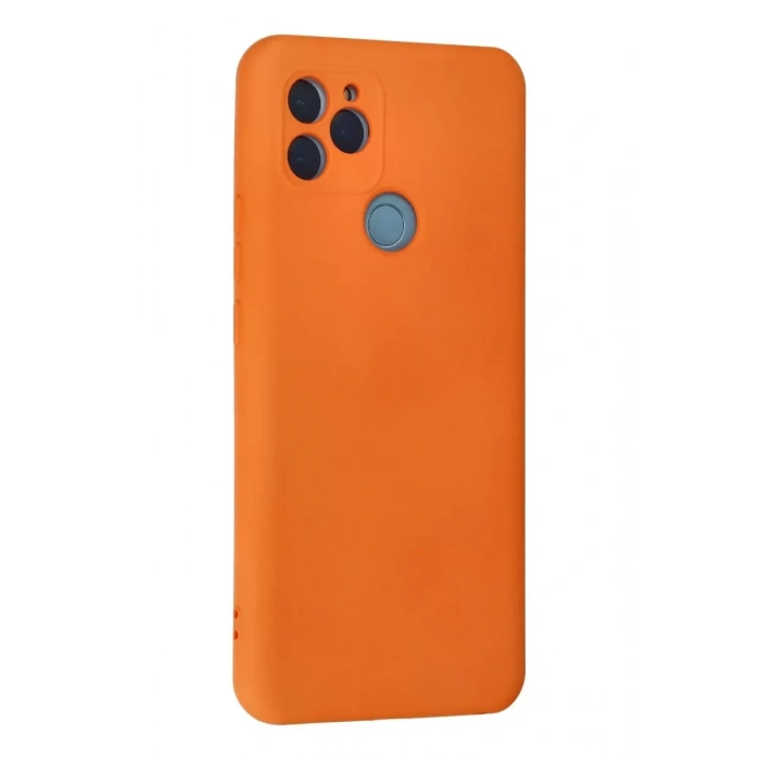 General Mobile GM 21 Kılıf Nano içi Kadife Silikon - Turuncu