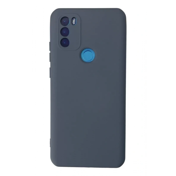 General Mobile GM 21 Plus Kılıf Nano içi Kadife Silikon - Gri