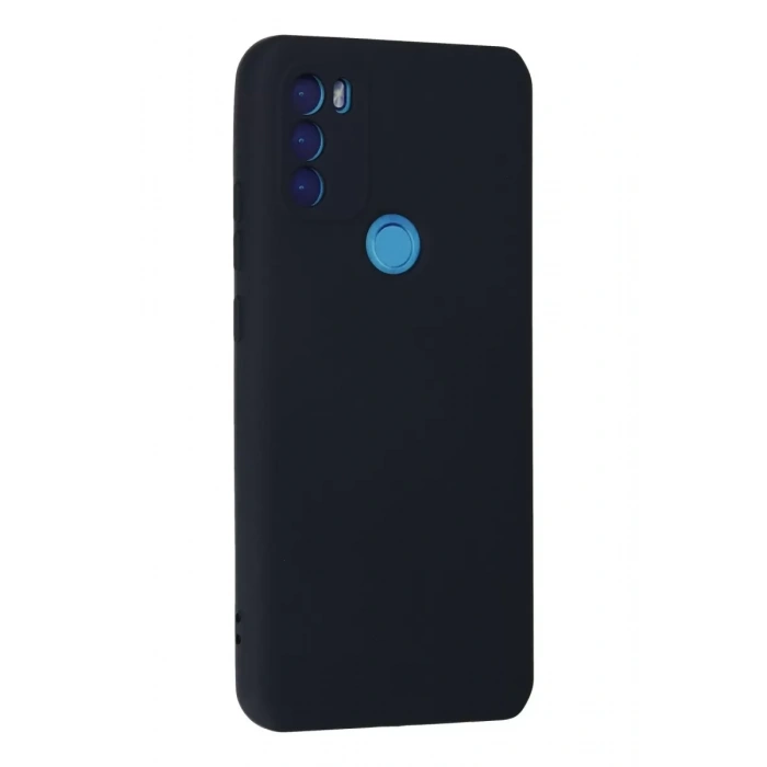 General Mobile GM 21 Plus Kılıf Nano içi Kadife Silikon - Lacivert