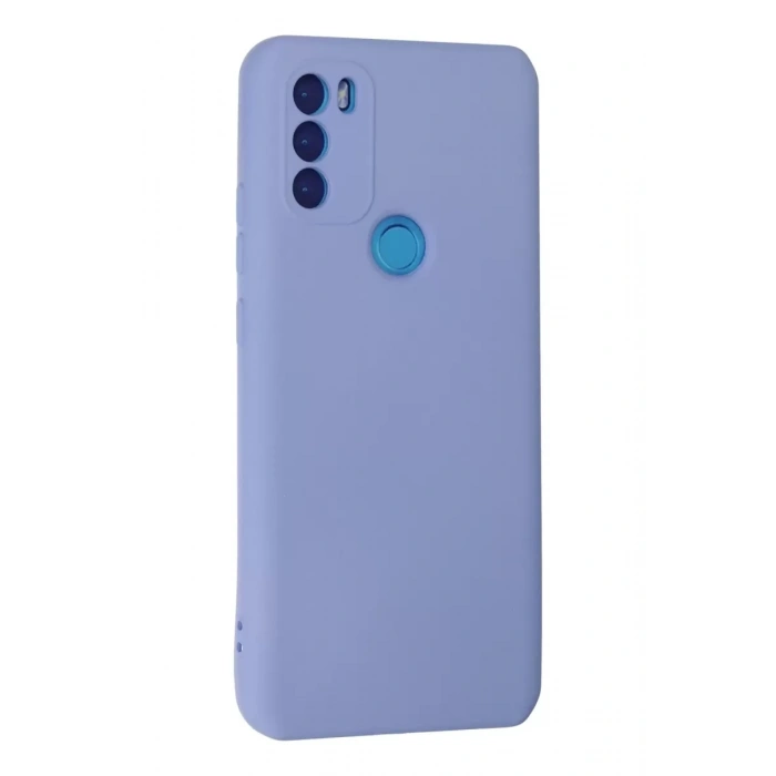General Mobile GM 21 Plus Kılıf Nano içi Kadife Silikon - Lila