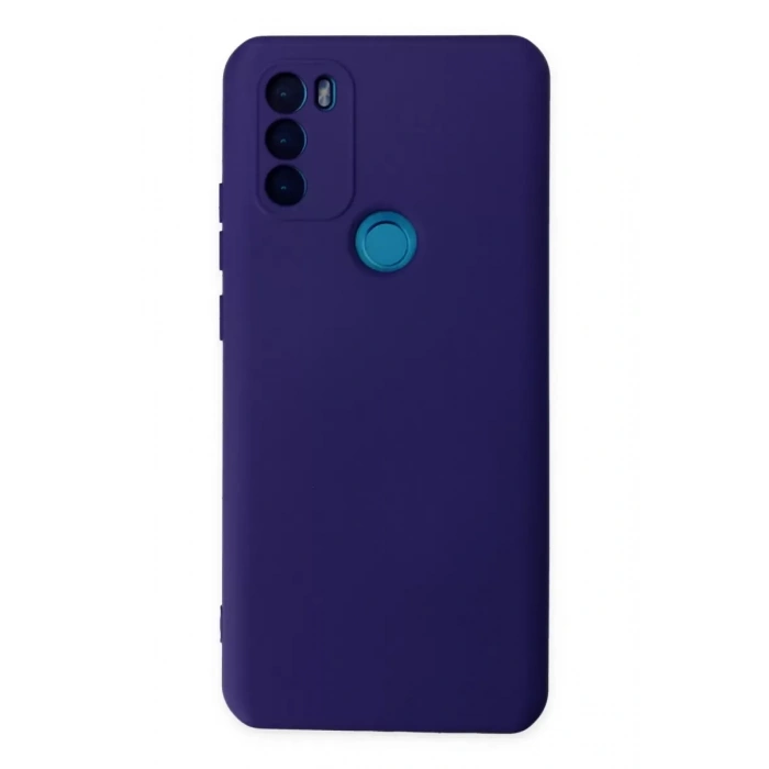 General Mobile GM 21 Plus Kılıf Nano içi Kadife Silikon - Mor