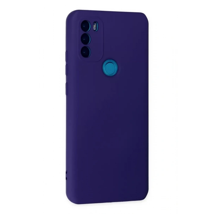General Mobile GM 21 Plus Kılıf Nano içi Kadife Silikon - Mor