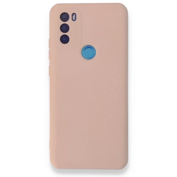 General Mobile GM 21 Plus Kılıf Nano içi Kadife Silikon - Pudra