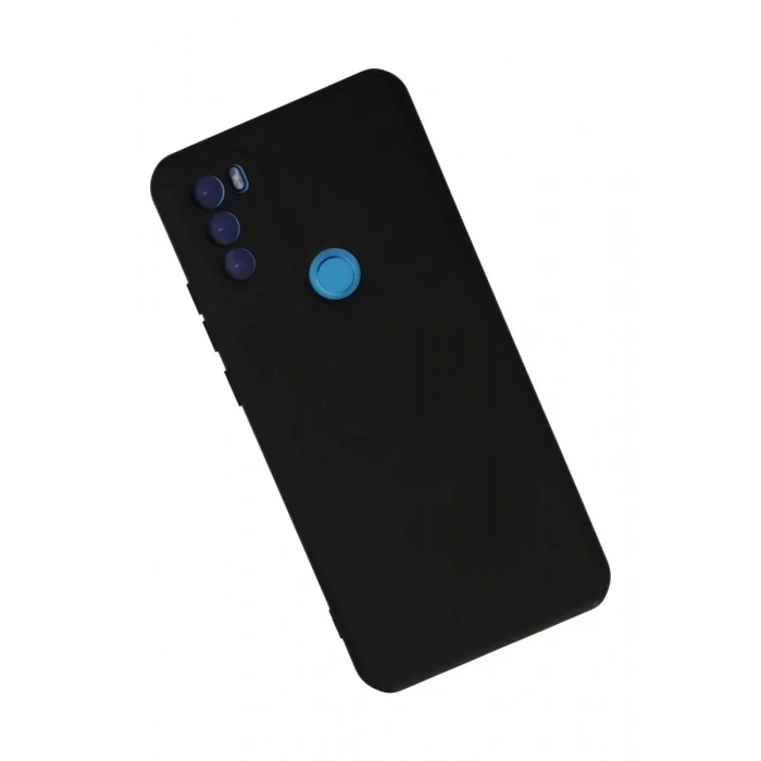 General Mobile GM 21 Plus Kılıf Nano içi Kadife Silikon - Siyah