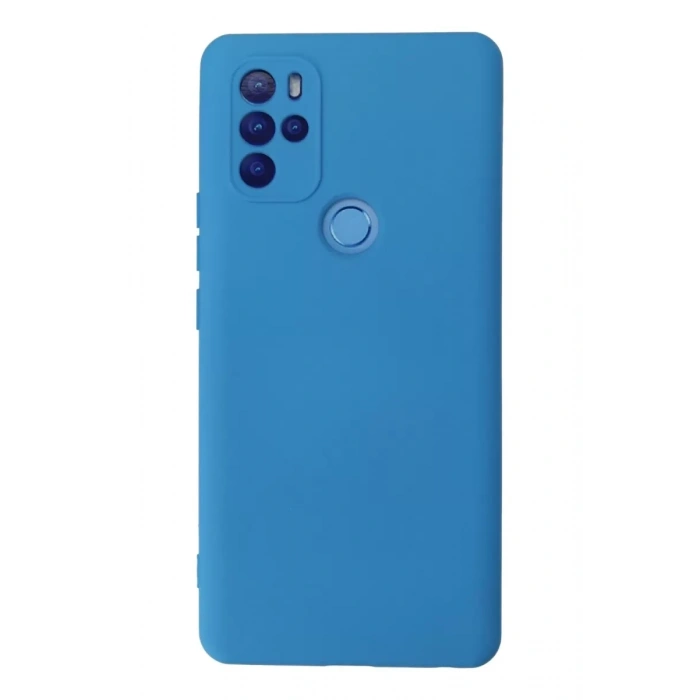 General Mobile GM 21 Pro Kılıf Nano içi Kadife Silikon - Mavi