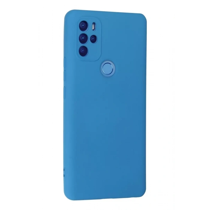 General Mobile GM 21 Pro Kılıf Nano içi Kadife Silikon - Mavi