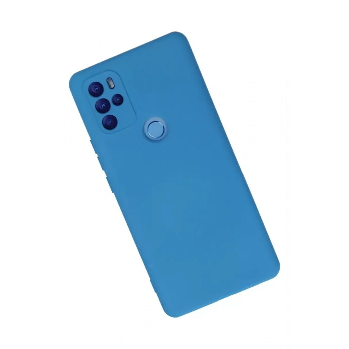 General Mobile GM 21 Pro Kılıf Nano içi Kadife Silikon - Mavi