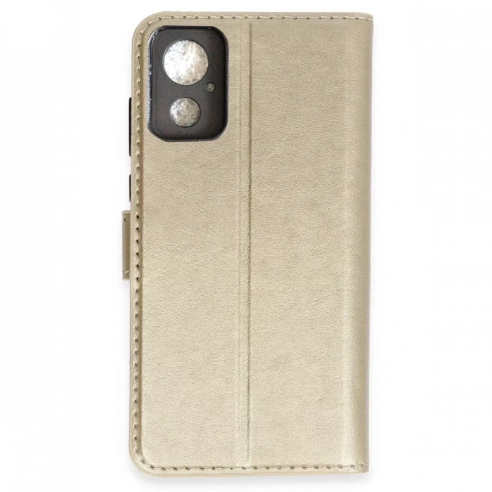 General Mobile GM 23 SE Trend S Plus Kapaklı Kılıf - Gold