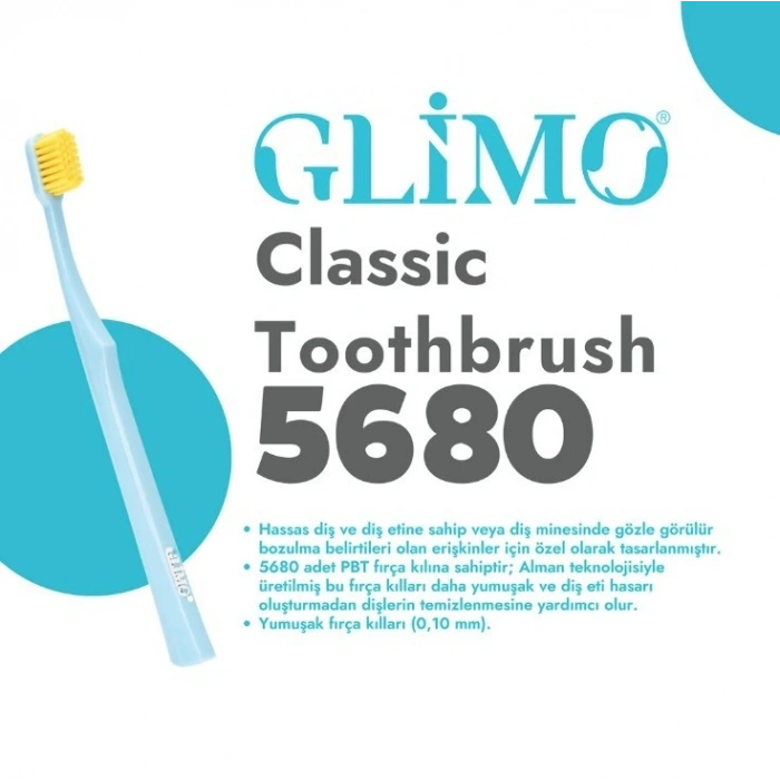 Glimo Classic Extra Soft 5680 Diş Fırçası