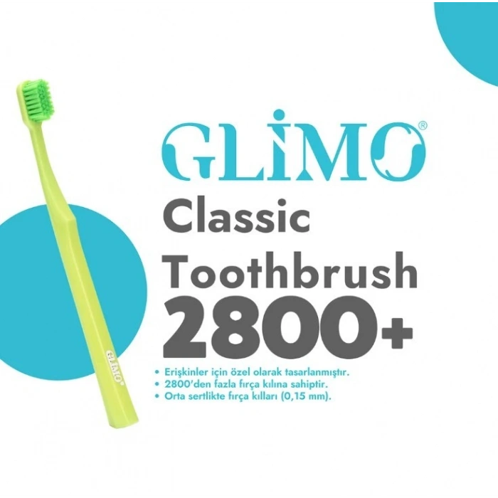 Glimo Classic Medium 2800+ Diş Fırçası